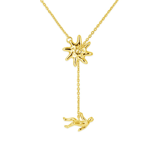 Icarus Feather Necklace