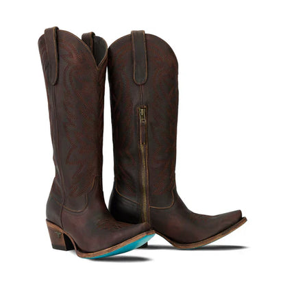 Chic Cowgirl White Boots