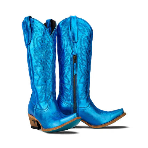 Chic Cowgirl White Boots