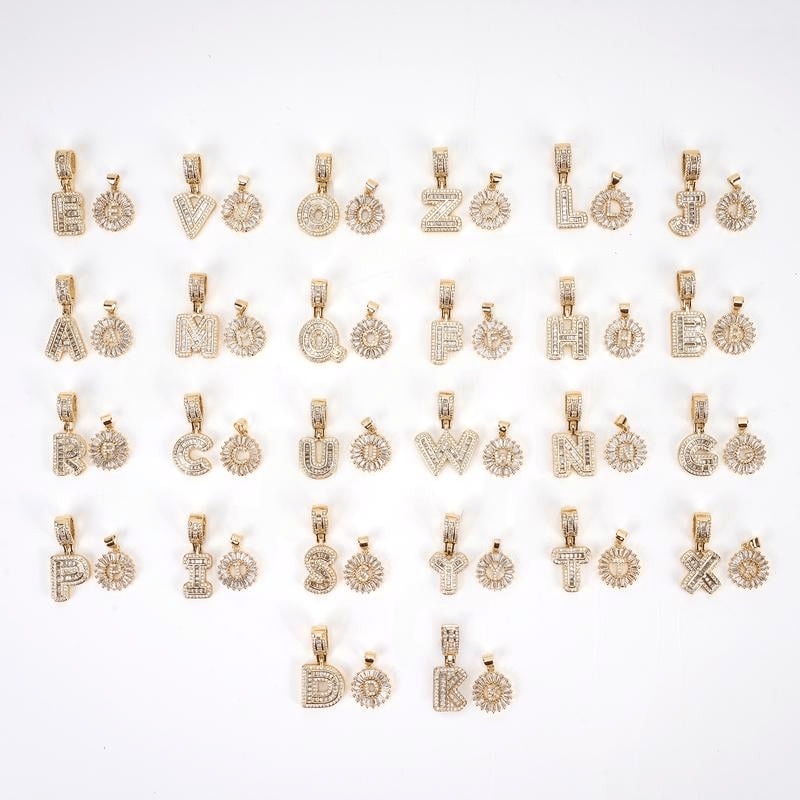 【LAST DAY 49% OFF】2 Pack - Initial Letter Pendant Necklaces