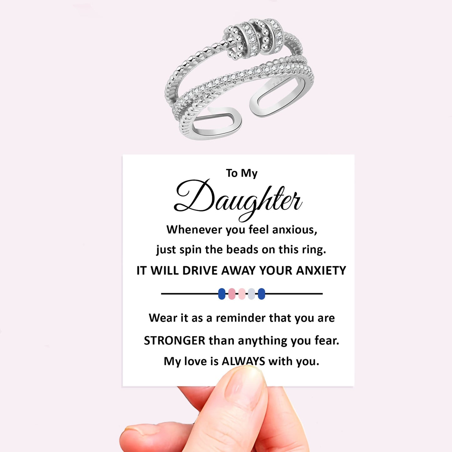 Altura™ Serenity Spinner Ring Set