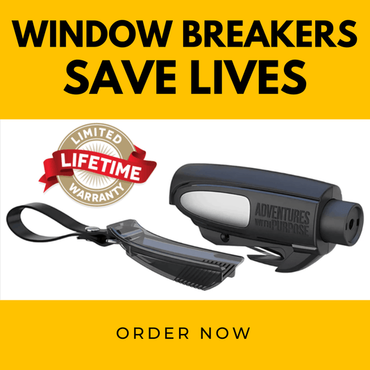 2-in-1 Safety Hammer & Seatbelt Cutter