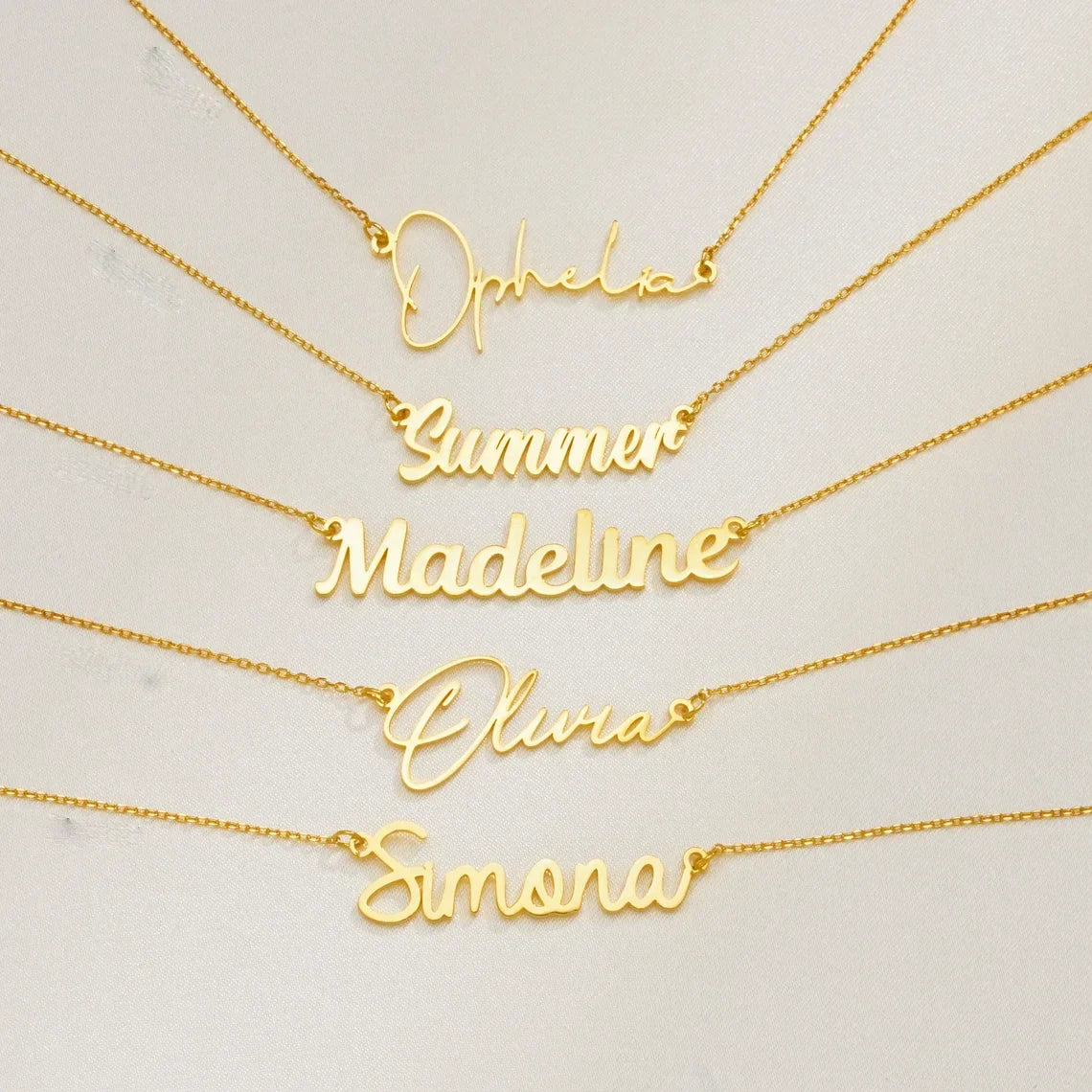 Elegance Name Necklace