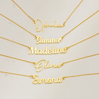 Elegance Name Necklace